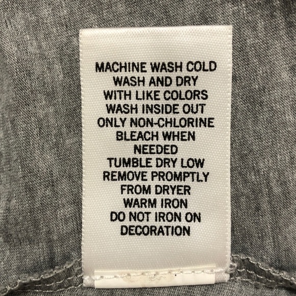 BANANA REPUBLIC | Gray Beaded Sleeveless Tee Sz M - Picture 11 of 13